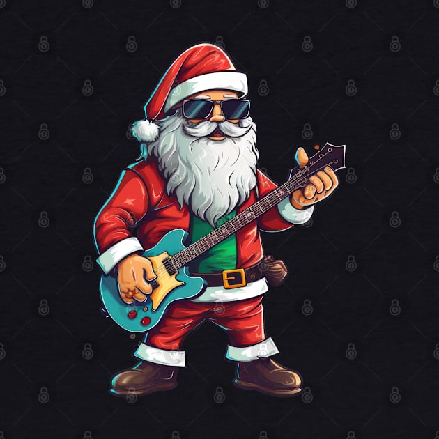 Guitar Santa by MZeeDesigns